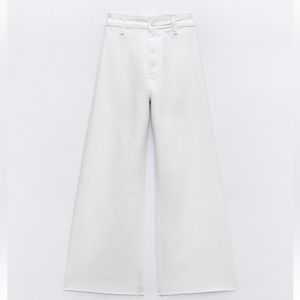 COPY - Zara Marine High Rise Straight Pocket Jeans